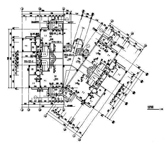 6层复式公寓建筑CAD图纸 - 3