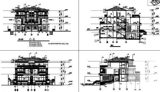 丹堤A区9、10、20号楼建筑施工CAD图纸 - 1