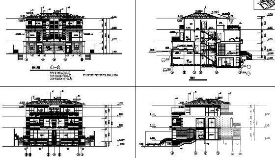 丹堤A区9、10、20号楼建筑施工CAD图纸 - 1