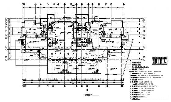 丹堤A区1号楼建筑CAD施工图纸 - 4