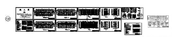 6层御营山景6#楼建筑结构CAD施工图纸 - 2
