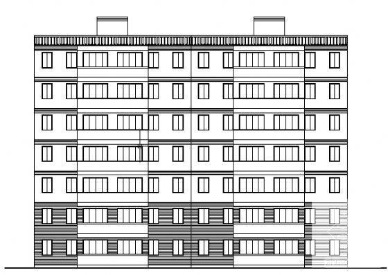 外环路沙河区修建性规划住宅楼方案设计CAD图纸 - 1