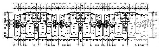 精美7层住宅楼建筑CAD图纸 - 1