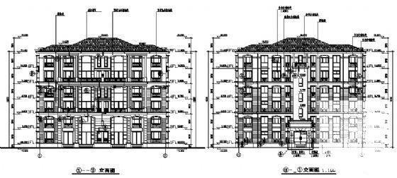 长江国际花园13、18号6层住宅楼建筑施工CAD图纸（剪力墙结构） - 1