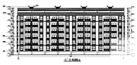 住宅小区——6层住宅楼单体建筑方案设计CAD施工图纸 - 3