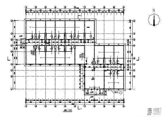 广厦天都城景观建筑CAD施工图纸（员工宿舍） - 3