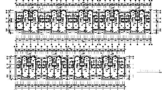 花园5层住宅楼建筑结构CAD施工图纸 - 4