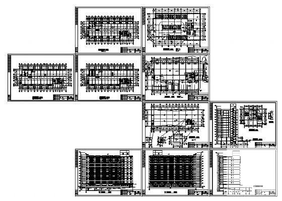 中学13层学生公寓楼建筑方案设计CAD图纸 - 3