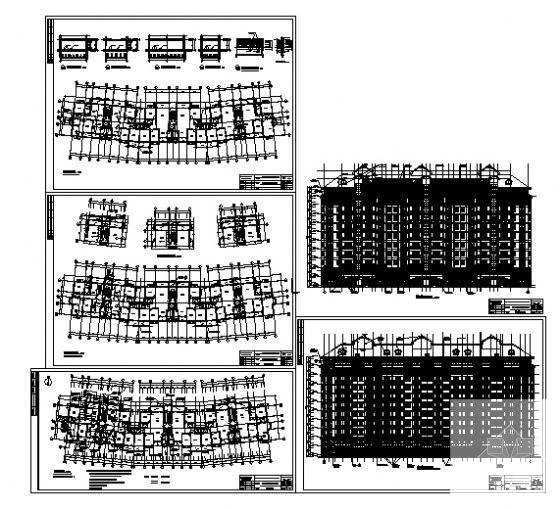 11层住宅楼建筑方案设计CAD图纸 - 3