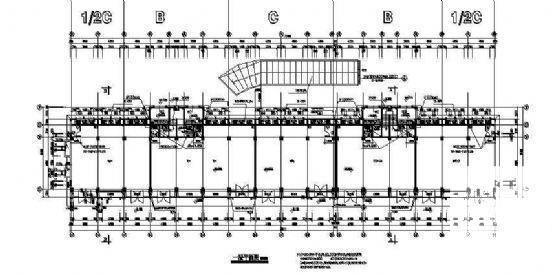 长江国际花园青春公寓60号楼建筑施工CAD图纸 - 2