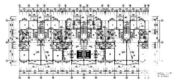 6层商住楼建筑方案设计CAD图纸 - 4