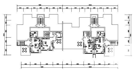 航运新村4号住宅楼建筑CAD图纸 - 2