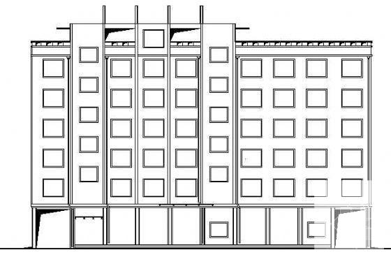 6层医院招待所建筑方案设计（框架结构） - 3