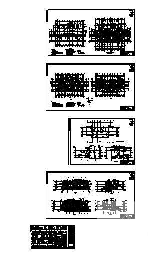详细的万科丹堤3号别墅建筑施工CAD图纸 - 3