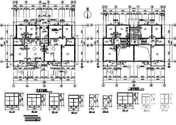 4层别墅建筑CAD图纸 - 3