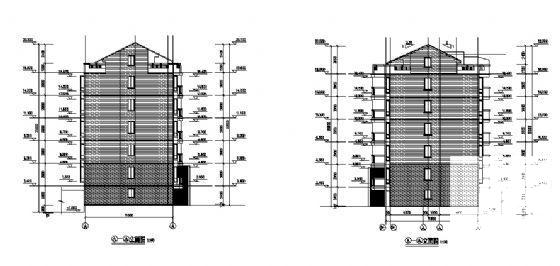 7层住宅楼建筑CAD图纸 - 1