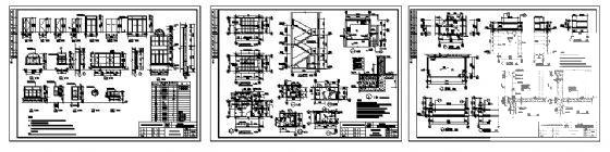 3层别墅建筑CAD施工图纸（欧陆风格） - 3