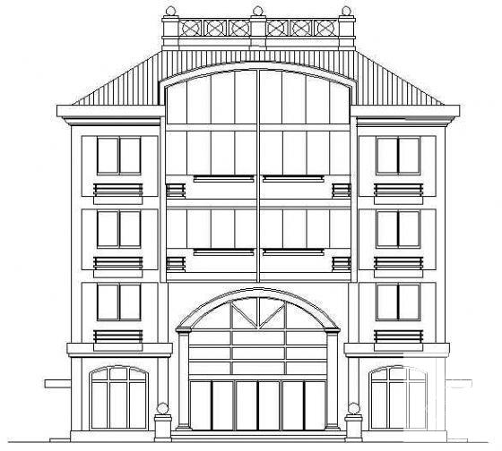 详细的A-18型别墅建筑CAD施工图纸 - 4