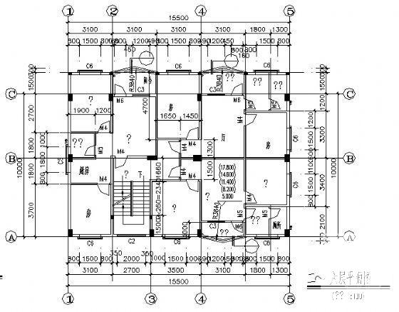 虎门镇6层出租房建筑施工CAD图纸 - 3