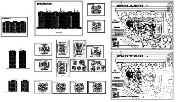 豪华13层住宅楼建筑CAD图纸 - 1