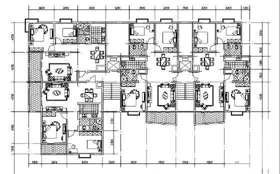 12层住宅楼建筑设计方案设计CAD图纸 - 1