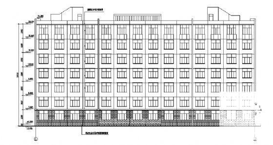 7层学生宿舍建筑方案设计CAD图纸 - 4