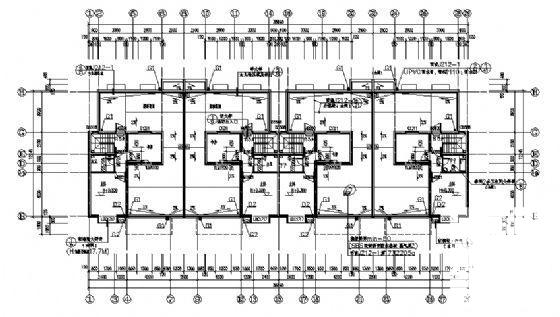 春江花园7层住宅楼建筑施工CAD图纸 - 2