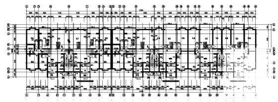 6层住宅楼建筑施工CAD图纸（砖混结构） - 4