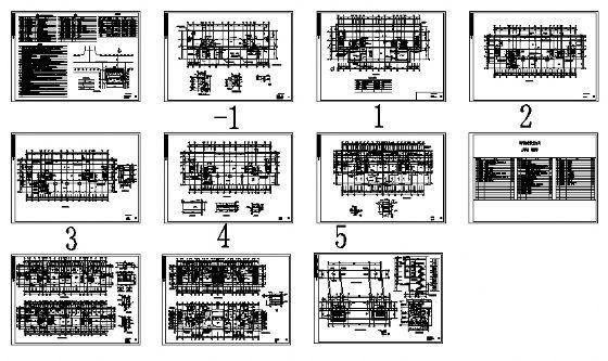 阳光公寓19层商住楼建筑方案设计CAD图纸 - 4