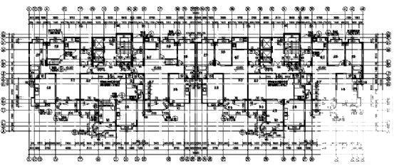 18层住宅楼建筑CAD施工图纸 - 2