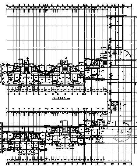 8层住宅楼建筑CAD施工图纸 - 3