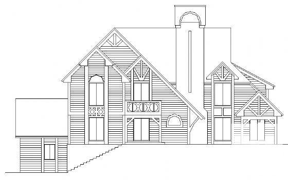 小型-N型别墅建筑CAD图纸 - 3