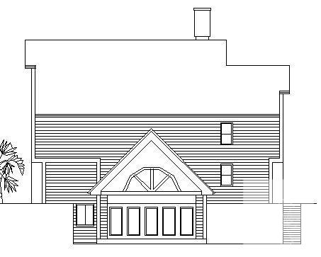小型-N型别墅建筑CAD图纸 - 4