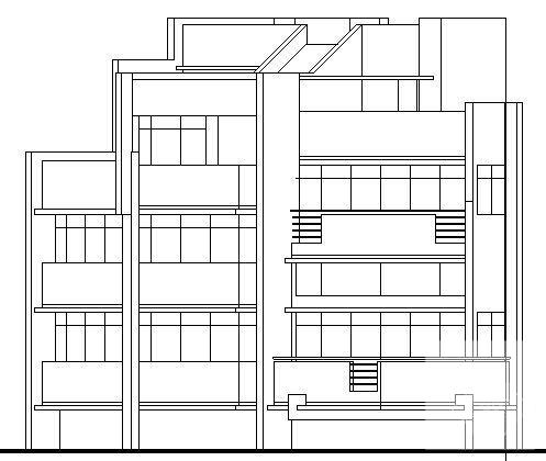 姆岭别墅园C型3层别墅建筑CAD施工图纸 - 4