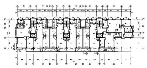 12层住宅楼建筑CAD施工图纸 - 2