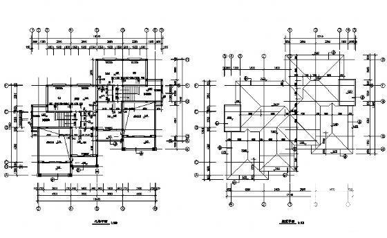 A型山体别墅建筑CAD图纸 - 2