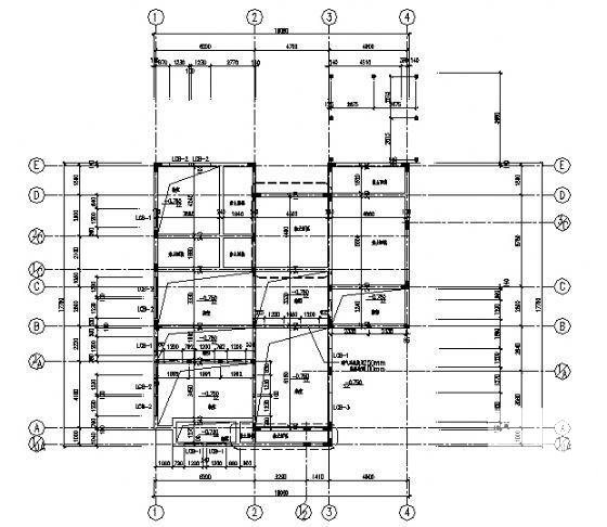 2层高档别墅（F型）建筑施工CAD图纸 - 2