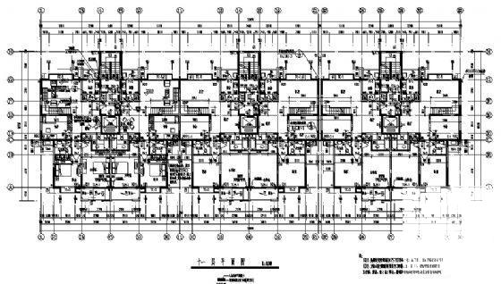 11层住宅楼建筑CAD施工图纸 - 2
