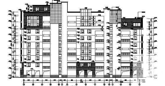 9层度假公寓建筑CAD图纸 - 1