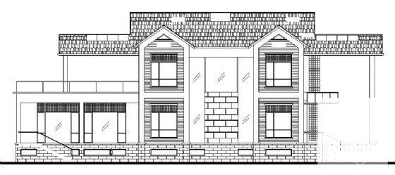 2层别墅建筑结构水电施工套CAD图纸（实惠经典） - 2