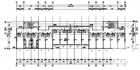 7层学生宿舍建筑方案设计CAD图纸（节点详细） - 1