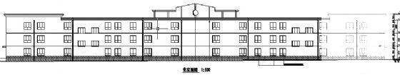 中学3层学生公寓建筑CAD施工图纸 - 1