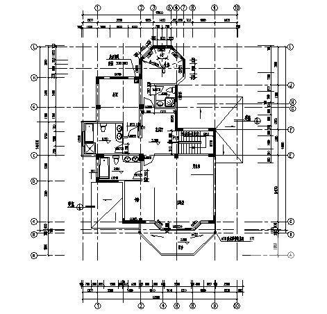 详细2层别墅建筑CAD施工图纸 - 4