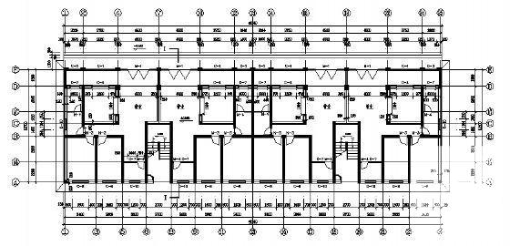 6层商住楼建筑CAD施工图纸 - 2