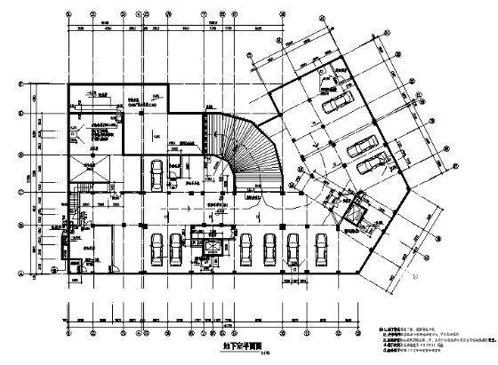 框剪结构13层商住楼建筑方案设计CAD图纸 - 1