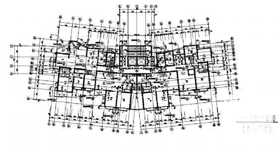 26层高层住宅楼建筑CAD施工图纸 - 4