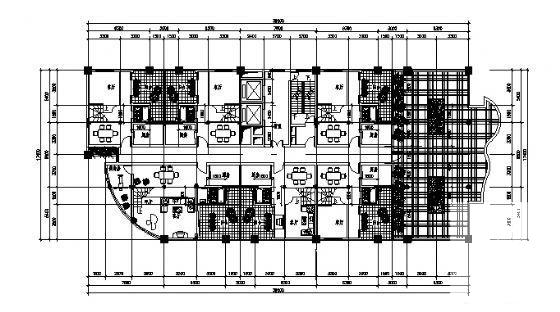 11层住宅楼建筑方案设计CAD图纸 - 2