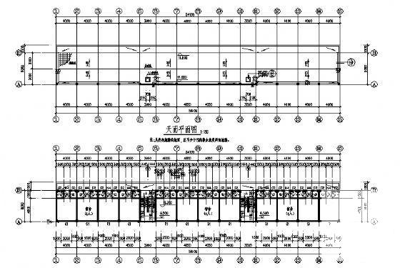 乡村3层综合楼建筑CAD施工图纸 - 2