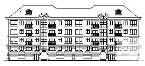 小区2、3号住宅楼建筑CAD图纸 - 1
