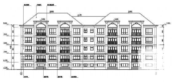 小区2、3号住宅楼建筑CAD图纸 - 3